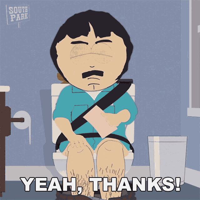 Yeah Thanks Randy Marsh GIF