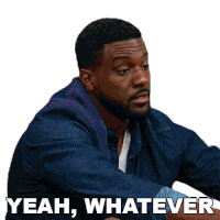 Yeah Whatever Calvin Payne Sticker