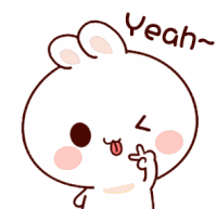 Yeah Wink Sticker