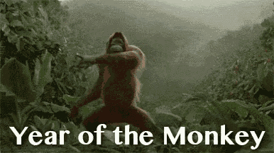 Year Of The Monkey GIF