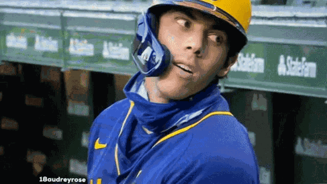 Yelich Milwaukee Brewers GIF
