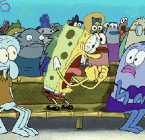 Yelling Spongebob Meme