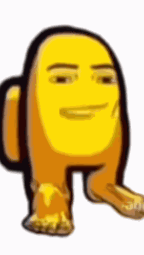 Yellow Amogus GIF