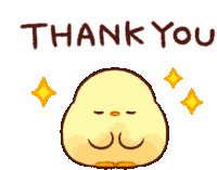 Yellow Cute Sticker