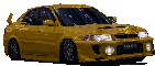 Yellow Evo Sticker
