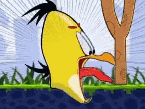 Yellow Penis Angry Birds GIF