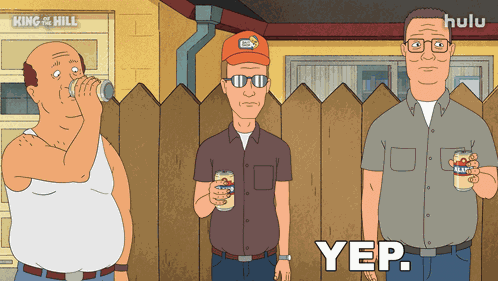 Yep Yup Yep Hank Hill GIF