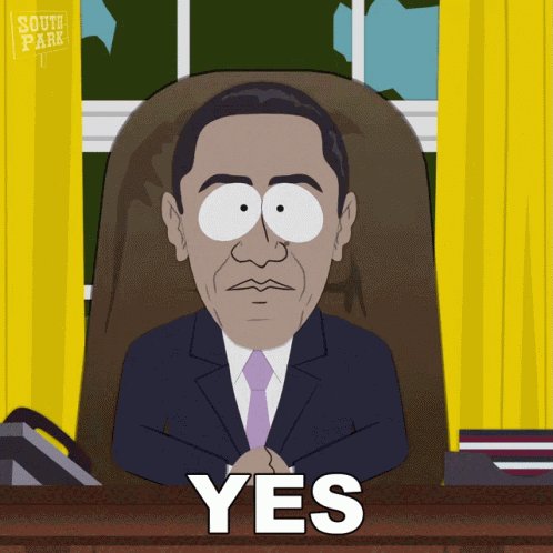 Yes Barack Obama GIF