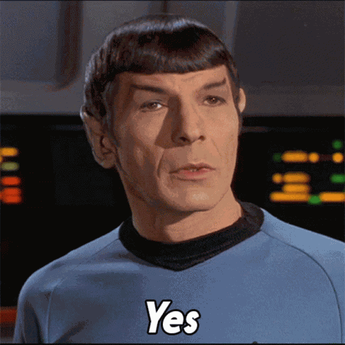 Yes Mr Spock GIF