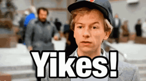 Yikes GIF