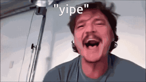 Yipe Smile But Cry GIF