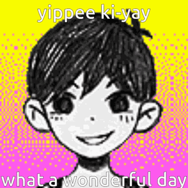 Yippee Ki Yay Omori GIF
