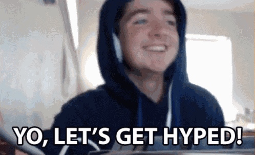 Yo Lets Get Hyped Joshua Sharon GIF