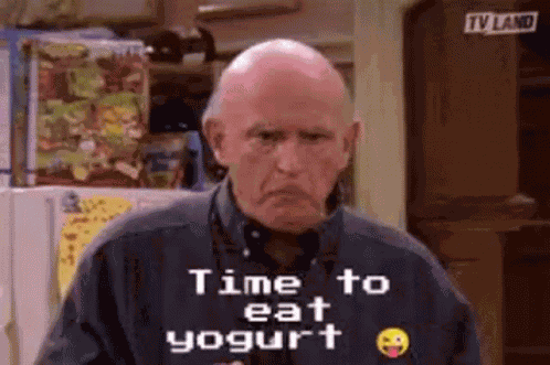 Yogurt Time To Eat Yogurt GIF
