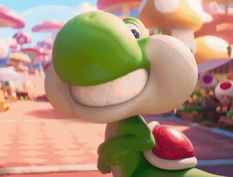 Yoshi Teeth GIF