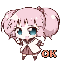 Yoshikawa Chinatsu Yuru Yuri Sticker