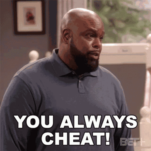 You Always Cheat Terry Carson GIF
