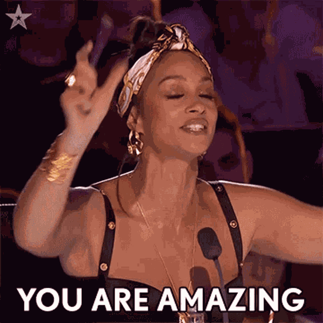 You Are Amazing Alesha Dixon GIF