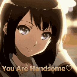 You Are Handsome Anime Anime Handsome GIF