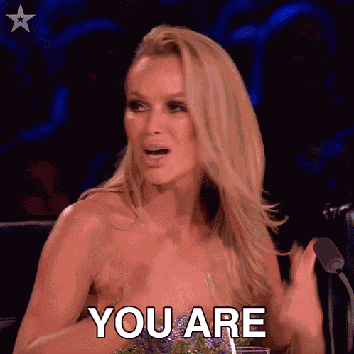 You Are Unbelievable Amanda Holden GIF