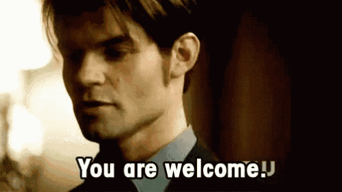 You Are Welcome GIF