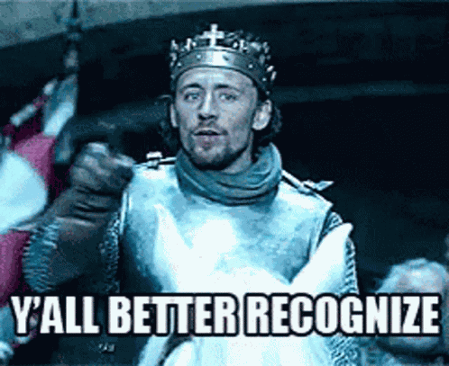 You Better Recognize Tom Hiddleston GIF
