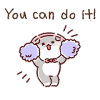 You Can Do It I Believe In You Sticker