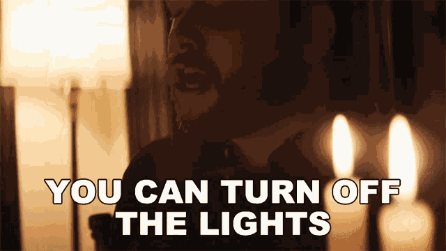 You Can Turn Off The Lights Jordan Black GIF