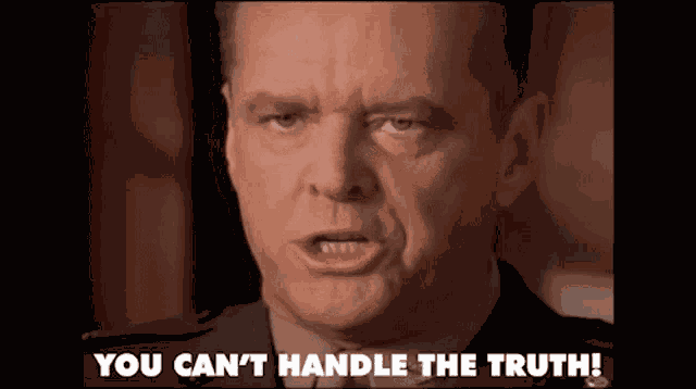 You Cant Handle The Truth Jack Nicholson GIF