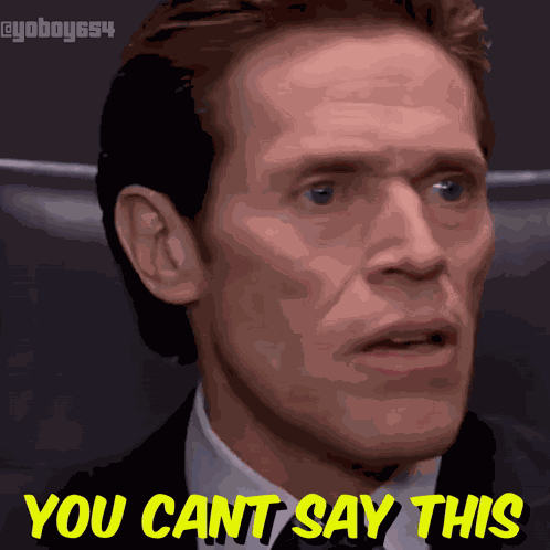 You Cant Say This GIF