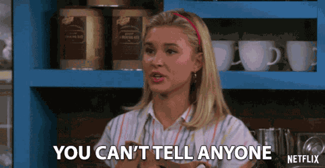 You Cant Tell Anyone Isabel May GIF