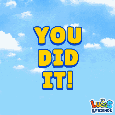 You Did It Good Job GIF