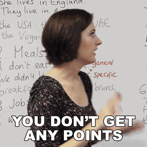 You Don'T Get Any Points For That Jade Joddle GIF