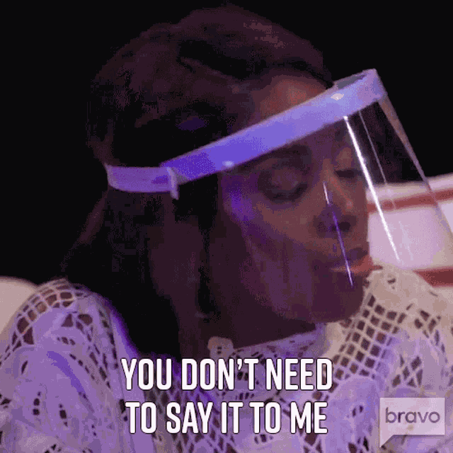 You Dont Need To Say It To Me Simone Whitmore GIF