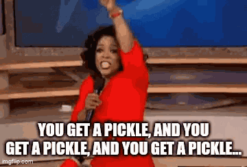 You Get A Pickle GIF