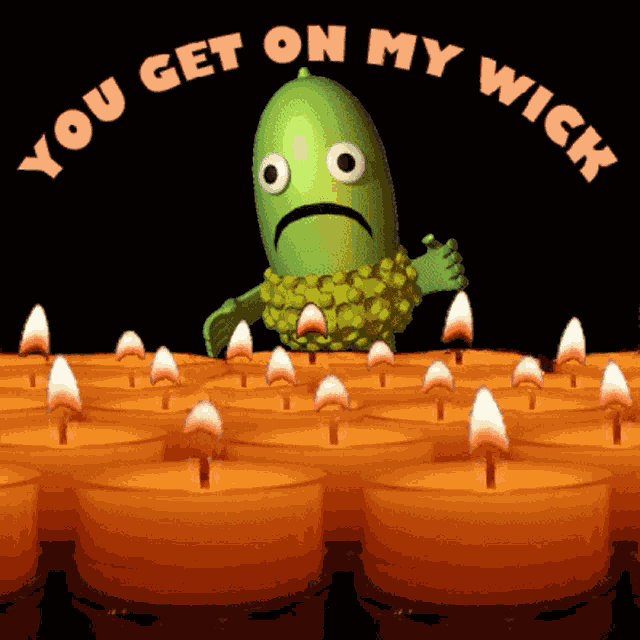 You Get On My Wick You Irritate Me GIF