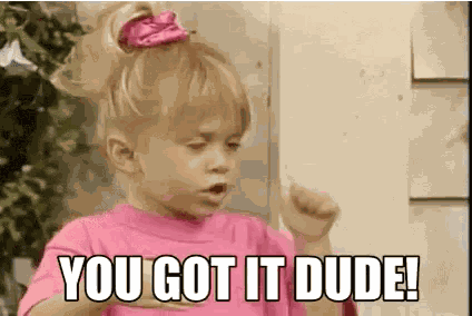 You Got It Dude Full House GIF