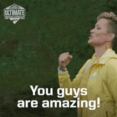 You Guys Are Amazing Waneek Horn Miller GIF