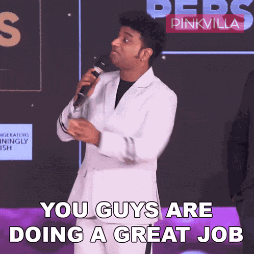 You Guys Are Doing A Great Job Devi Sri Prasad GIF