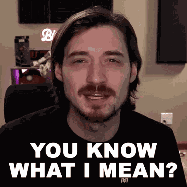 You Know What I Mean Aaron Brown GIF