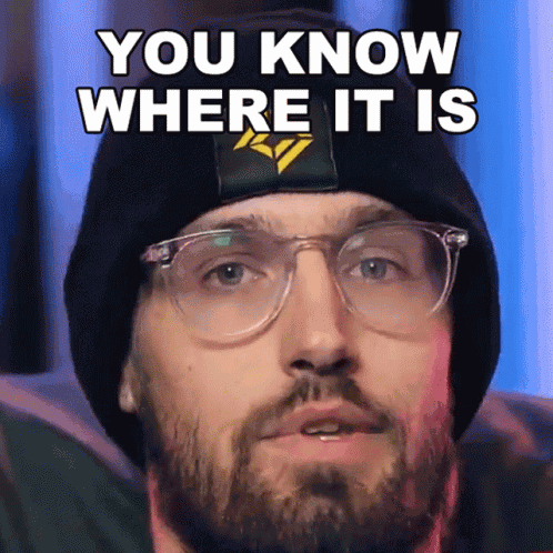 You Know Where It Is Clinton Jones GIF
