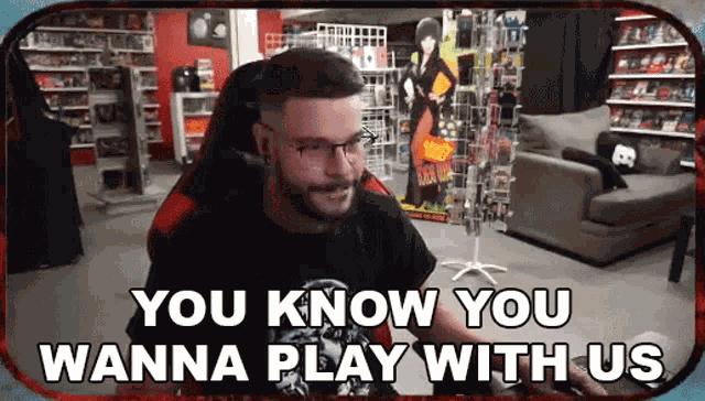 You Know You Wanna Play With Us Danielthedemon GIF