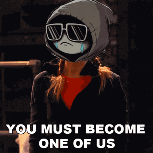 You Must Become One Of Us Saad GIF
