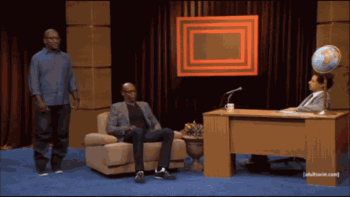 You Need A New Desk Eric Andre GIF