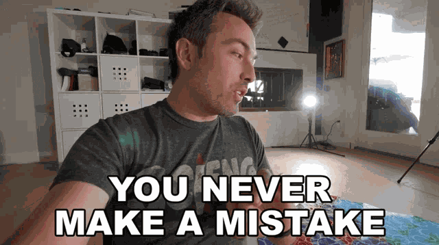 You Never Make A Mistake Derek Muller GIF