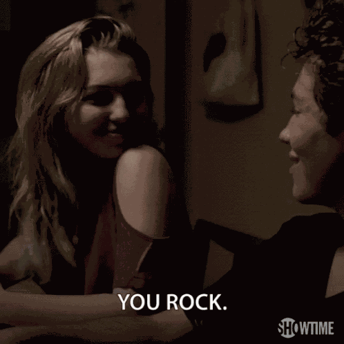 You Rock Kiss GIF
