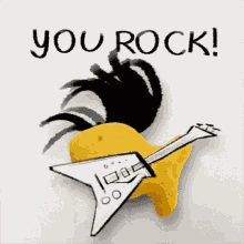 You Rock Music GIF