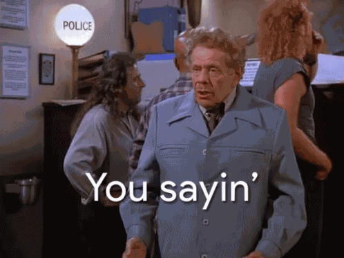 You Sayin GIF