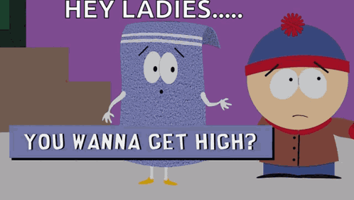 You Wanna Get High Towelie GIF