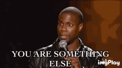 Youaresomethingelse Kevinhart GIF
